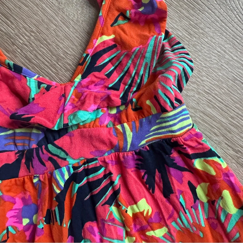 Maaji girls true love conquerer dress tropical floral 10 - Picture 4 of 8